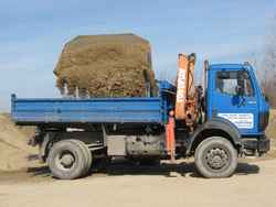 homokrakodás oldalról